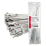 Amio Roostelmatest terasest metallist klambrid 4,6x350mm 100 tk. -04324