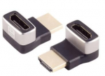 MicroConnect HDMI 8k 90 angeled up F-M 8K 60Hz / 4K 120Hz