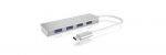 ICY BOX IB-HUB1425-C3 USB 3.2 Gen 1 (3.1 Gen 1) Type-C 5000 Mbit/s Hbe