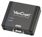Aten VGA to DVI Converter VGA to DVI converter, Black,