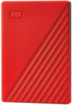 WESTERN DIGITAL xternal HDD|WESTERN DIGITAL|My Passport|2TB|USB 2.0|USB 3.0|USB 3.2|Colour Red|WDBYVG0020BRD-