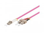 Alcasa LC/SC, 10m InfiniBand/optilise kiu kaabel Violet