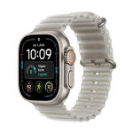 Watch Apple Watch Ultra 4 (2026) 5G 49mm Natural Titanium Case with Translucent Grey Ocean Band - Titanium Natural