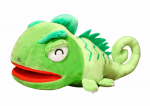 LEAN Toys Plush Green Dragon Mascot Puppet 30 cm