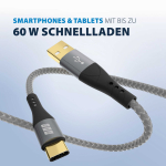 EFB Elektronik USB-A kuni USB-C 0,5m Hall USB-AC-00001