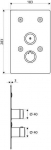 Schell Linus Basic D-SC-T self-closing with Thermostat