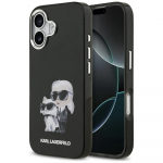 Karl Lagerfeld Etui IML Aquarelle Karl AND Choupette AND Logo MagSafe do iPhone 17 must```