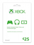MICROSOFT XBOX Live kinkkaart - 25