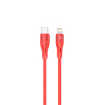 Tellur Silikooni Type-C to Lightning kabel PD30W 1m Punane