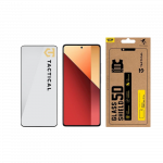 Tactical Glass Shield 5D Xiaomi Redmi Note 13 Pro 4G/5G ja Poco X6 5G jaoks / must