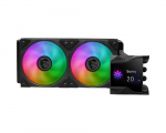 MSI MPG CORELIQUID D240 arvutis jahutusssteem. Protsessori vesijahutuskomplekt 12 cm, must, 1 tk