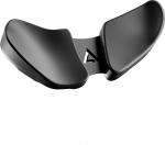 Deltahub Carpio 2.0 vasakukeline randmetugi, suurus S, must (CL-S-BL-R)