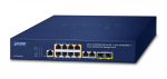 Planet IPv4/IPv6, 8-Port Managed 802.3at POE+ Gigabit Ethernet