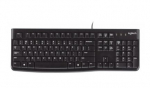 Logitech K120 Corded Keyboard (US/INT), Black