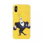 Cartoon Network Johnny Bravo silikoonkaitse Apple iPhone XR-ile, suitsetav