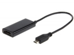 Gembird i adapter MHL (M) HDMI (F) + USB Micro (BF) (5 PIN-kood) 16 cm