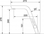 Franke Caprice 115.0177.702 Chrome