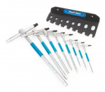 Park Tool THH-1 T-kruvikeha kuusnurkkruvikeha komplekt, meetriline, 8 tk