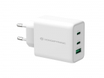 Conceptronic Ladegert 3Port GaN 2xUSB-C/1x65W PD 3.0 ws