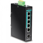 TRENDNET Industrie Switch 5 Port Gbit Automaatne L2 PoE+ Metall