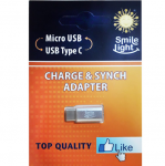 Smile light SLA-MTC-MB USB-C/Mikro USB adapter