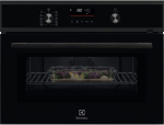 Electrolux COM800CB 600 CombiQuick kombineeritud ahju, must (COM800CB)