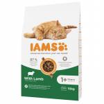 Dry food for cats - IAMS CAT ADULT LAMB, 10 kg