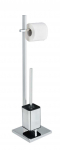 Wenko Toilet Paper Holder and Toilet Brush 73x24x19cm