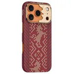 Benks Kestev Magnetic Armor Air Knight Kevlar Metal Frame korpus (C.K.FL.AP.GD.J073) iPhone 18 Pro Max/17 Pro Max jaoks, punane