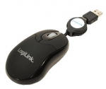 Logilink Hiir optiline USB Mini sissetmmatava kaabliga