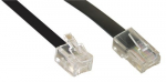 Intos InLine RJ11 RJ45 telefonikaabel, 3 m, isane / isane (50317)