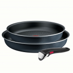 TEFAL Ingenio So Light praepannikomplekt, 3-osaline, hall (L7239103)