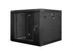 LANBERG Wall-Mounted Rack 19' 9U 600X600mm Black