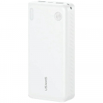 USAMS Powerbank PB83 2xUSB-A 1xUSB-C 20000mAh valge