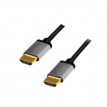 Logilink CHA0101 HDMI kaabel 2 m HDMI tp A (Standard) Must, Hall