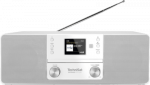 TechniSat Digitradio 370 CD BT DAB+ raadio valge