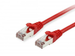 Equip Patchkaabel Cat6 S/FTP 2xRJ45 0,50m punane LSZH polbeutel