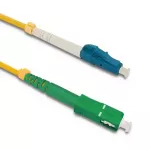 Qoltec Patchcord fiber optic LC/UPC - SC/APC | Singlemode | 9/125 | G652D | Simplex | 20m