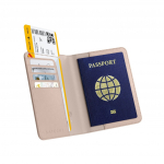 Satechi Vega puuduline lehteriga Apple Find My Tracker ja RFID turvaga - Krge roos