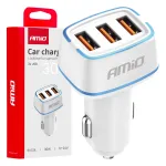 Amio -03889 auto laadija | 30W | USB-A