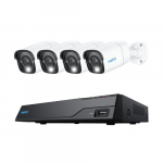 Reolink NVS8-8MB4 4K UHD turvassteem, 8-kanaliga NVR, 100 jala selge ngemine, pevane salvestamine, nutikas detektsioon