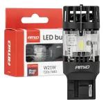 Amio LED-lambu LumiTec T20S 7440 W21W 12V FULL CANBUS valge 1 tk -04686