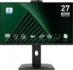 MSI PRO MP275QPDGDE (68,6 cm (27 tolli), must, WQHD, IPS, HDR-valmis, USB-C, 100Hz paneel)