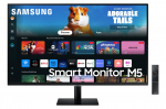 LCD Monitor|SAMSUNG|27"|TV Monitor/Smart|Panel VA|1920x1080|16:9|60Hz|Matte|4 ms|Speakers|Tilt|Colour Black|LS27DM500EUXDU