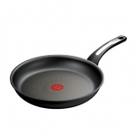 TEFAL | Frypan Ekspertiis | 2100131674 | Praadimine | Lbimt 28 cm | Sobib induktsioonpliidile | Fikseeritud kepide | Must