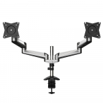 DESIRE2 Monitor Arm Duo Aluminium