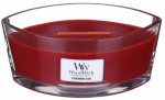 WoodWick Cinnamon Chai scented candle with wooden wick 453.6 g