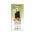 Tume &scaron;okolaad sarapuup&auml;hklitega ilma lisatud suhkruta Torras, 125 g
