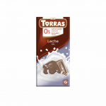 Piima&scaron;okolaad ilma lisatud suhkruta Torras, 75 g