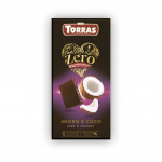 Tumeda &scaron;okolaad kookosega, ei ole lisatud suhkrut Torras, 125 g
